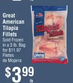 Smart & Final Great American Tilapia Fillets offer