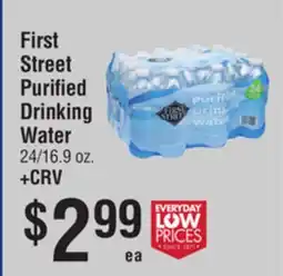 Smart & Final First Street Purified Drinking Water offer