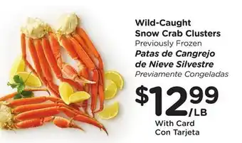 Ralphs Wild-Caught Snow Crab Clusters offer