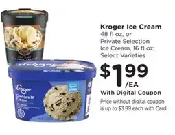 Ralphs Kroger Ice Cream offer