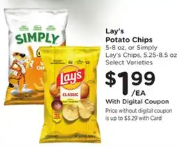 Ralphs Lay's Potato Chips offer