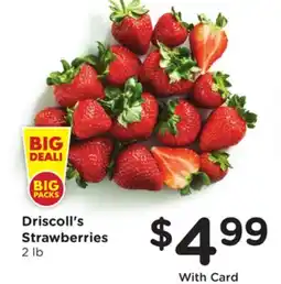 Ralphs Driscoll's Strawberries offer