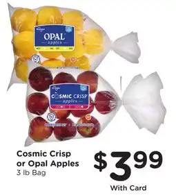 Ralphs Cosmic Crisp or Opal Apples offer