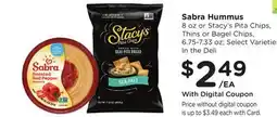 Ralphs Sabra Hummus offer