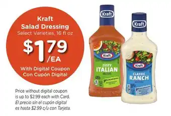 Ralphs Kraft Salad Dressing offer
