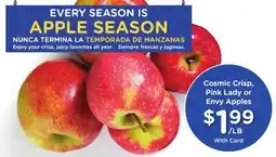 Ralphs Cosmic Crisp, Pink Lady or Envy Apples offer