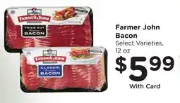 Ralphs Farmer John Bacon offer