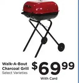 Ralphs Walk-A-Bout Charcoal Grill offer