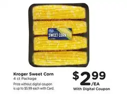 Ralphs Kroger Sweet Corn offer