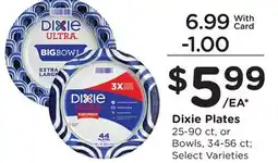 Ralphs Dixie Plates offer