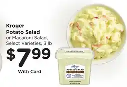 Ralphs Kroger Potato Salad offer