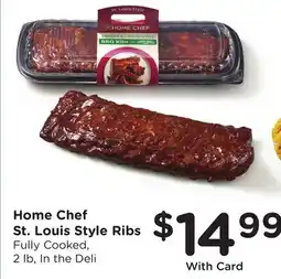 Ralphs Home Chef St. Louis Style Ribs offer