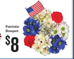 Mariano's Patriotic Bouquet offer
