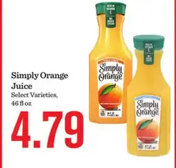 Mariano's Simply Orange Juice offer