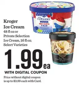 Mariano's Kroger Ice Cream offer