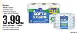 Mariano's Kroger Bath Tissue offer