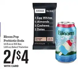 Mariano's Bloom Pop Prebiotic Soda offer