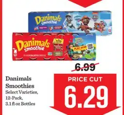 Mariano's Danimals Smoothies offer
