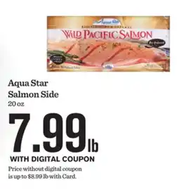 Mariano's Aqua Star Salmon Side offer