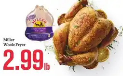 Mariano's Miller Whole Fryer offer