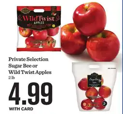 Mariano's Private Selection Sugar Bee or Wild Twist Apples offer