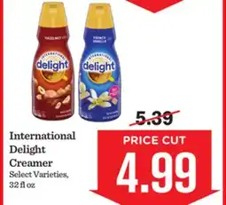 Mariano's International Delight Creamer offer