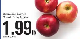 Mariano's Envy, Pink Lady or Cosmic Crisp Apples offer