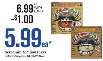 Mariano's Screamin' Sicilian Pizza offer