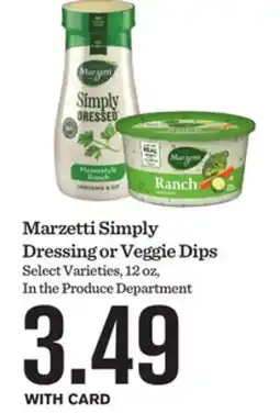 Mariano's Marzetti Simply Dressing or Veggie Dips offer