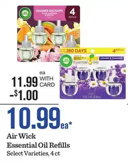 Mariano's Air Wick Essential Oil Refills offer