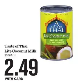 Mariano's Taste of Thai Lite Coconut Milk offer