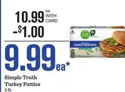 Mariano's Simple Truth Turkey Patties offer