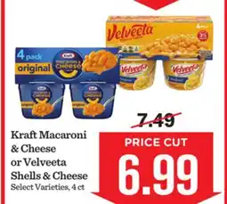 Mariano's Kraft Macaroni & Cheese or Velveeta Shells & Cheese offer