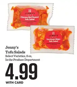 Mariano's Jenny's Tofu Salads offer