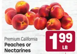 Tony’s Fresh Market Premium California Peaches or Nectarines offer