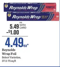 Mariano's Reynolds Wrap Foil offer