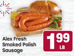 Tony’s Fresh Market Alex Fresh Smoked Polish Sausage offer