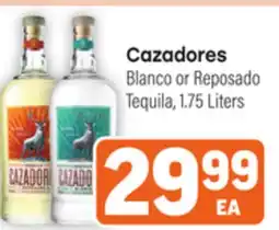 Tony’s Fresh Market Cazadores Blanco or Reposado Tequila offer