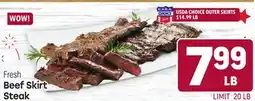 Tony’s Fresh Market Fresh Beef Skirt Steak offer