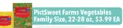 Tony’s Fresh Market PictSweet Farms Vegetables Family Size offer
