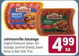 Tony’s Fresh Market Johnsonville Sausage offer