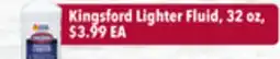 Tony’s Fresh Market Kingsford Lighter Fluid offer