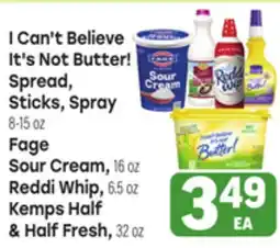 Tony’s Fresh Market I Can't Believe It's Not Butter! Spread, Sticks, Spray offer