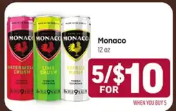 Tony’s Fresh Market Monaco offer