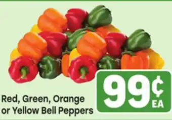 Tony’s Fresh Market Red, Green, Orange or Yellow Bell Peppers offer
