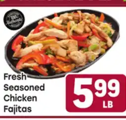 Tony’s Fresh Market Fresh Seasoned Chicken Fajitas offer