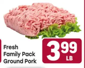 Tony’s Fresh Market Fresh Family Pack Ground Pork offer