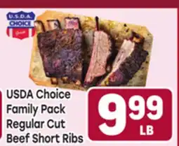 Tony’s Fresh Market USDA Choice Family Pack Regular Cut Beef Short Ribs offer