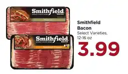 Food 4 Less Smithfield Bacon offer