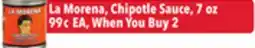 Tony’s Fresh Market La Morena, Chipotle Sauce, 7 oz offer